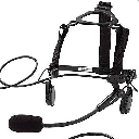 Motorola PMLN6833A Tactical Temple Transducer w/Boom Mic: PMLN6833