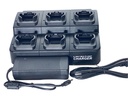 Motorola PMLN7101A Replacement Six Unit Charger: PMLN7101