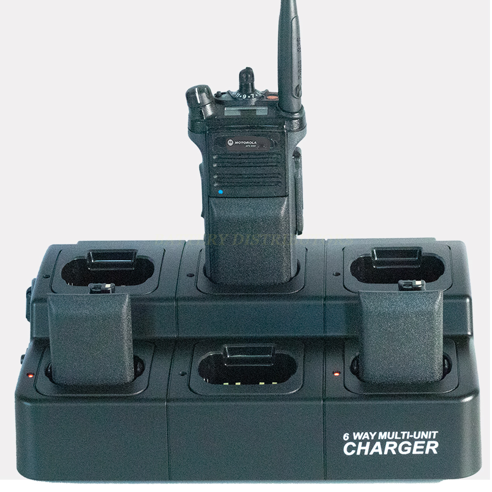Motorola NNTN7065C Replacement Multi Unit Charger for APX Radio Series: NNTN7065B, NNTN7065