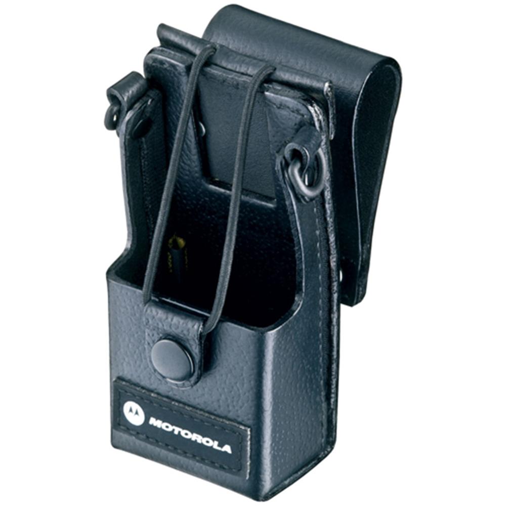 Motorola RLN5385B Hard Leather Radio Case 3" Swivel Loop: RLN5385A, RLN5385