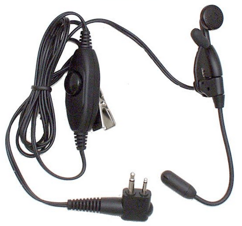 Motorola PMMN4001A Ultra Lite Earpiece w/Mic & PTT: PMMN4001