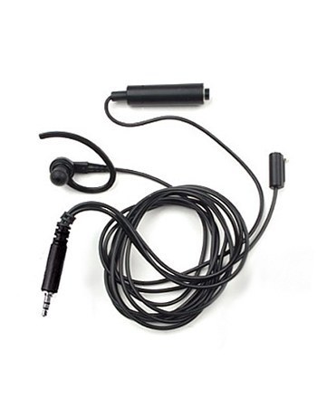 Motorola BDN6730A Black 3 Wire w/Earloop: BDN6730
