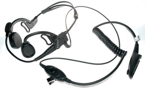 Motorola RMN4048A Temple Transducer Headset: RMN4048