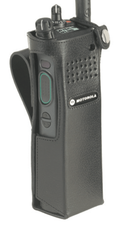 Motorola PMLN5660B Fixed 3" Belt Loop Leather Case for APX 6000: PMLN5660A, PMLN5660