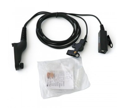 Motorola PMLN6129 Replacement 2 Wire Surveillance Kit w/Large PTT: PMLN6129A