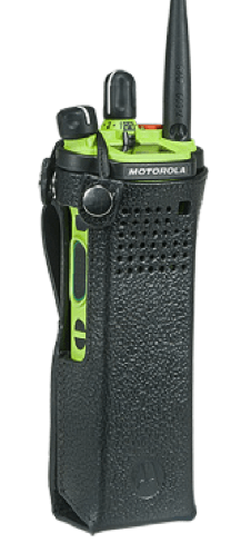 Motorola PMLN5879A Fixed 3" Belt Loop Leather Case for APX 6000 XE: PMLN5879