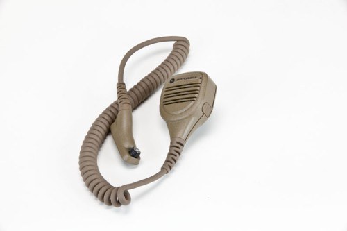 Motorola NNTN8236A SRX 2200 Remote Speaker Mic w/Audio Jack: NNTN8236