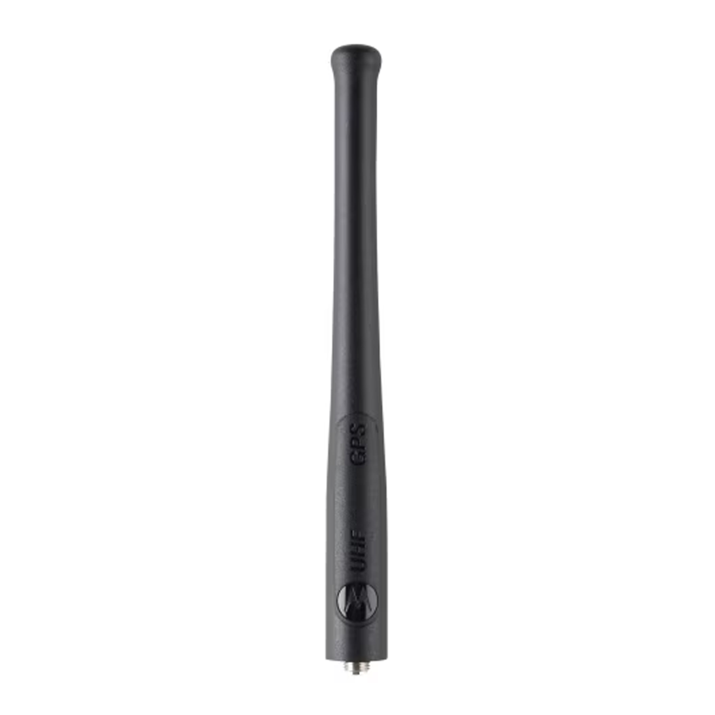 Motorola PMAE4065A UHF GPS Flexible Whip Antenna, 380–520 MHz