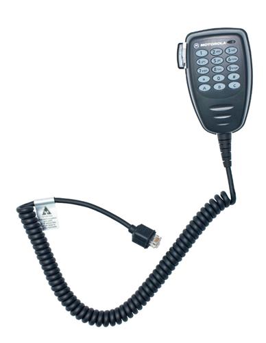 Original Motorola PMMN4089A Enhanced Keypad Mobile Radio Mic