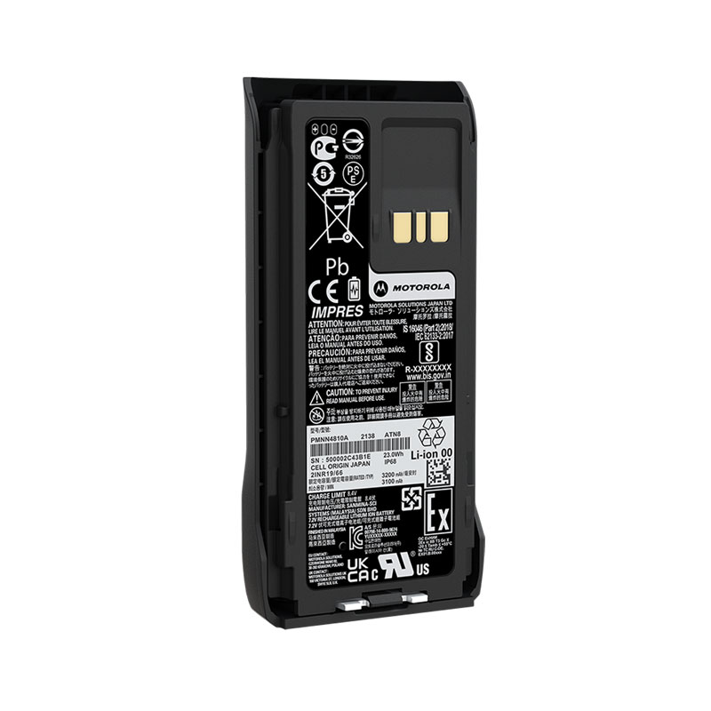Original Motorola PMNN4810A Battery Rated TIA4950 3200mAh (IP68): PMNN4810