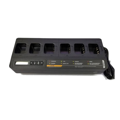 Motorola PMPN4498 Six Unit Impres Charger: PMPN4498A