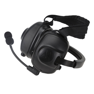Original Motorola PMLN8085A BTH Double Muff Headset: PMLN8085