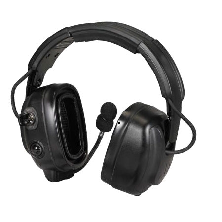 Original Motorola PMLN7464 Double Muff OTH Heavy Duty Headset: PMLN7464A