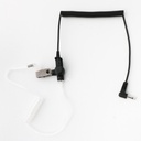 Motorola RLN4941A Replacement Receive Only 3.5mm Acoustical Coiled Earpiece: RLN4941
